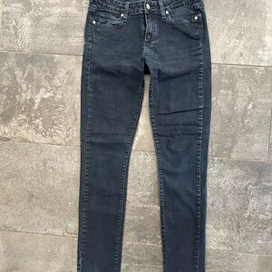 PAIGE Black Skinny Jeans with Sleek Fit